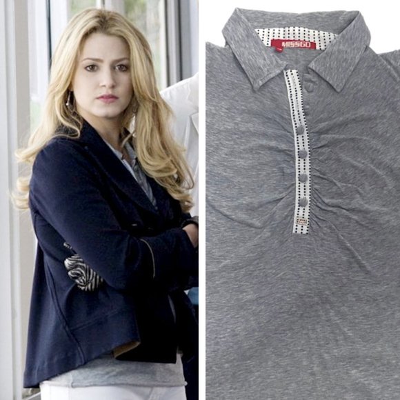RARE Miss Sixty Polo Shirt ASO Rosalie Hale - Picture 1 of 8